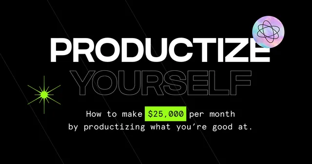 Preview of Productize Yourself